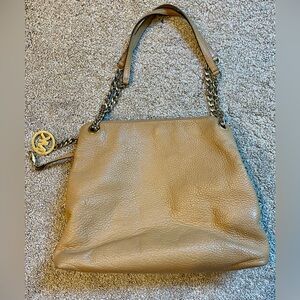 Michael Kors Handbag Tan Leather